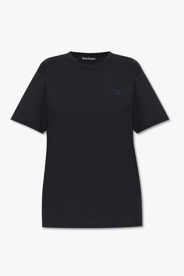 GenesinlifeShops Ukraine - shirt with logo Acne Studios - Black T